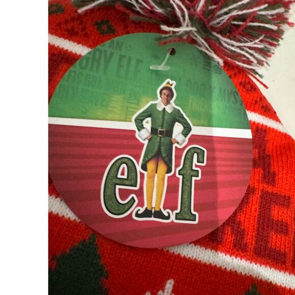 ELF "Son of a Nutcracker" Beanie NWT Unisex OS Fits Ages 14 & Up - Picture 3 of 6